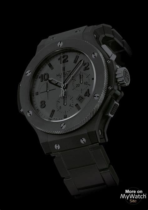 hublot big bang all black ii|hublot all black limited edition.